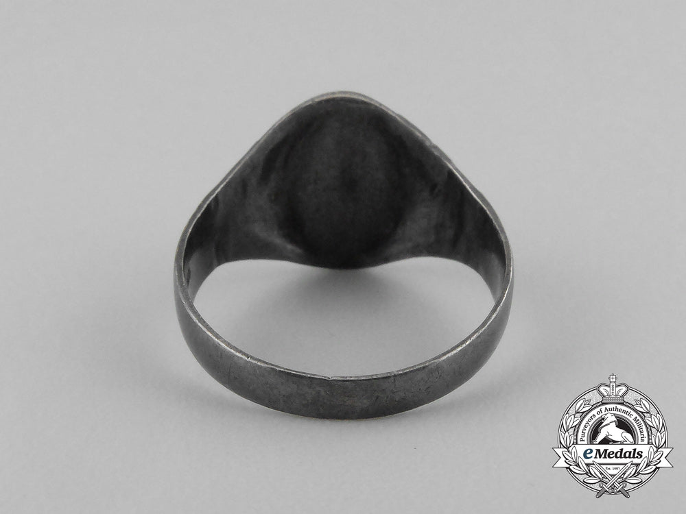 a_third_reich_period_german_veteran’s_ring;_silver_bb_1968