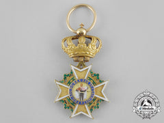 Saxony, Kingdom. An Order Of St. Henry, I Class Knight In Gold, C.1815