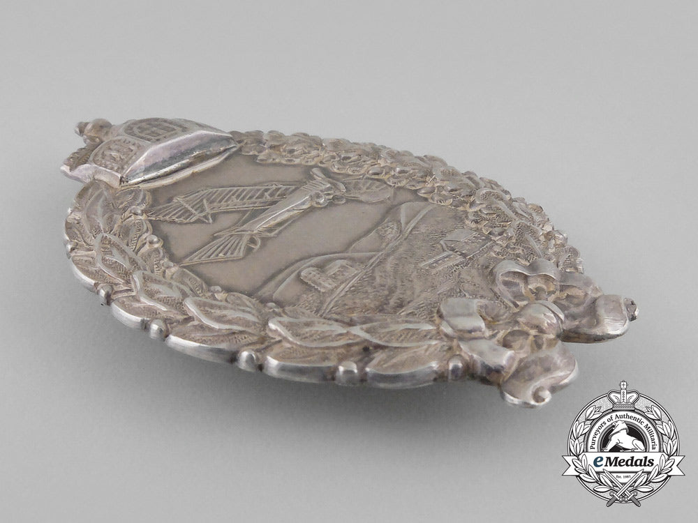 a_first_war_prussian_pilot_badge_in_silver_by_paul_meybauer_bb_2082