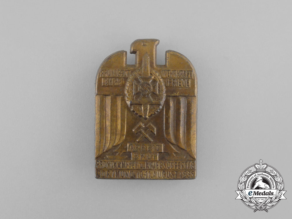 a1935_nskov_dortmund_front_fighters_and_war_victims_remembrance_day_badge_bb_2110