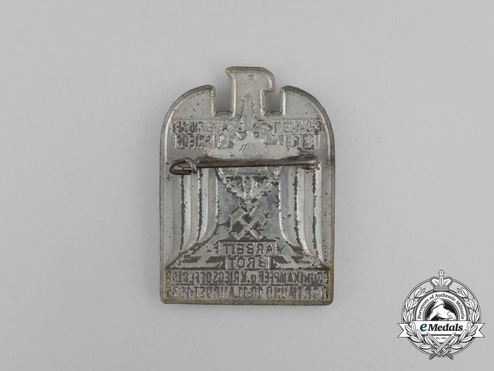 a1935_nskov_dortmund_front_fighters_and_war_victims_remembrance_day_badge_bb_2111