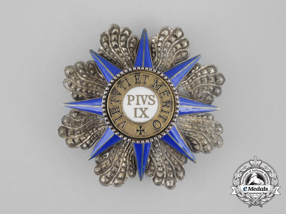 an_order_of_pius;_grand_cross_breast_star_bb_2130