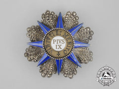 An Order Of Pius; Grand Cross Breast Star