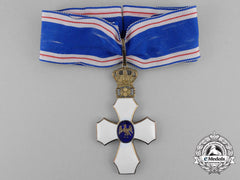 An Icelandic Order Of The Falcon; Commander's Cross With Royal Crown (1921-1944)