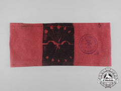 A Spanish Civil War Falange Second Line Militias Armband