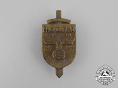 A 1925 10-Year Of Battle Of Nsdap In The Baden Region Badge