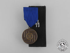 A Mint Ss 8-Year Long Service Award In Its Original Case Of Issue