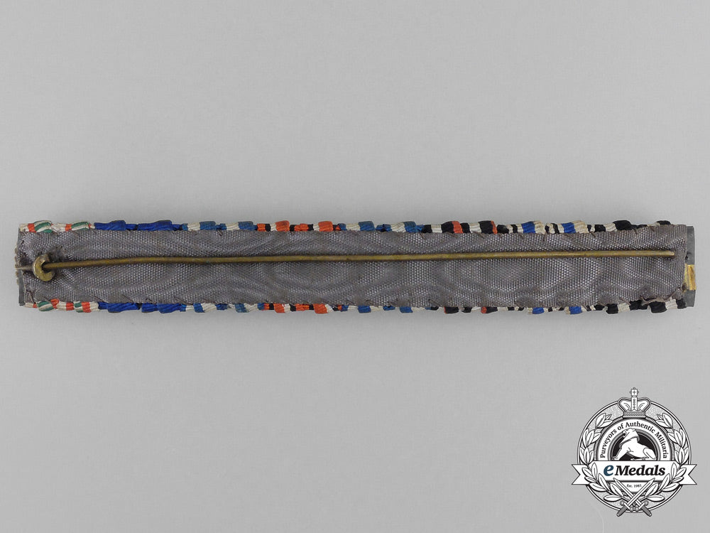 an_extensive_first_and_second_war_german_ss-_long_service_medal_ribbon_bar_bb_2431