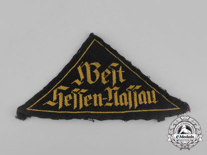 a_hj/_dj_west_hessen-_nassau_district_sleeve_patch;_uniform_removed_bb_2464