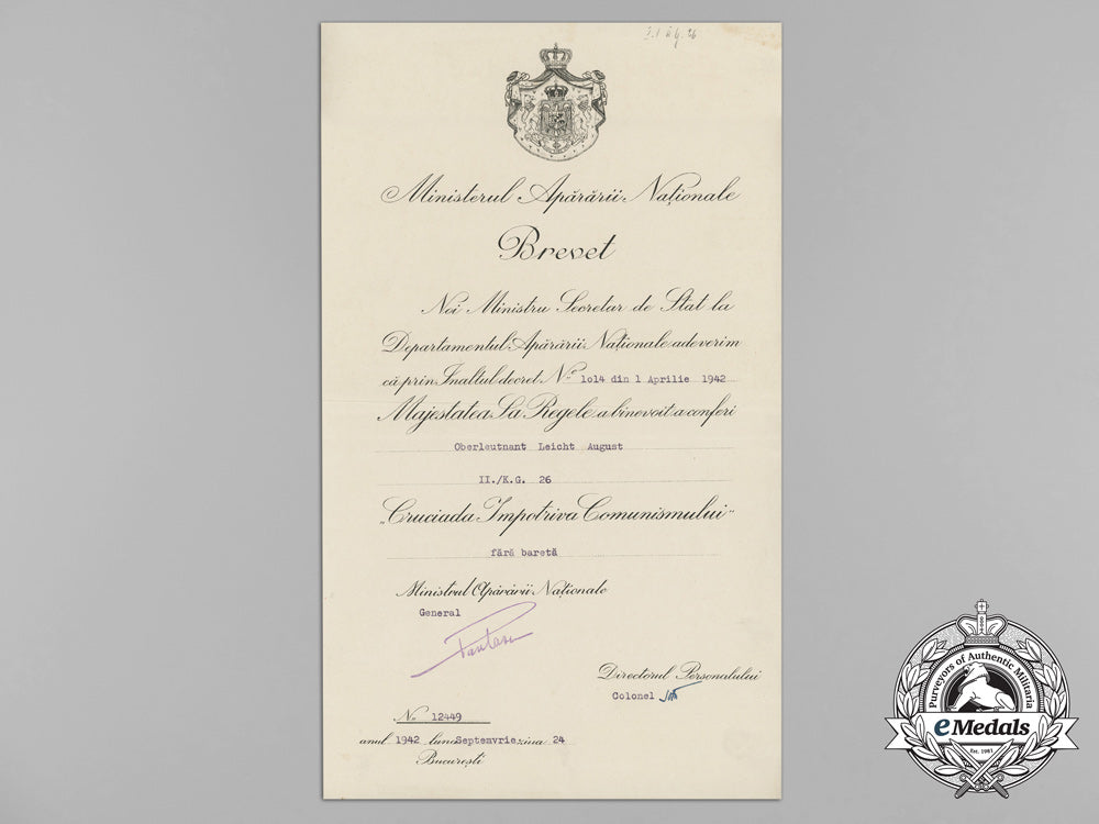 a_romanian_crusade_against_communism_document_to_luftwaffe_lieutenant_bb_2624