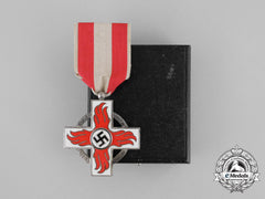 A Mint Cased German Fire Brigade Service Cross Second Class By Glaser & Sohn