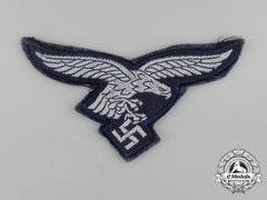 A Luftwaffe Officer’s Bevo Breast Eagle; Uniform Removed