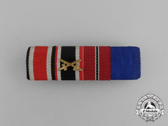A Second War German Long Service Medal Ribbon Bar