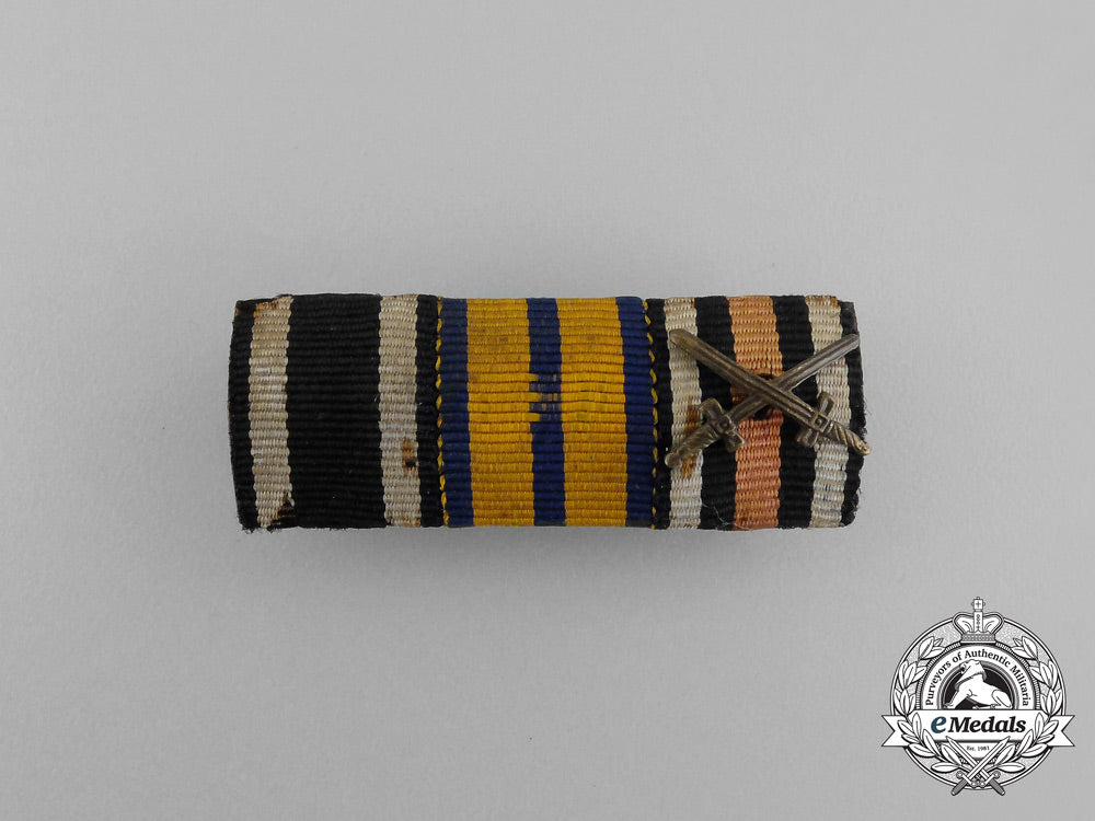 a_first_war_german_schwarzburg_military_long_service_decoration_medal_ribbon_bar_bb_2834