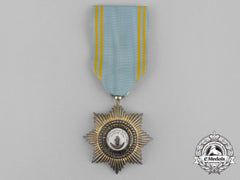 A French Made Order Of Star Of Anjouan; Knight's Badge