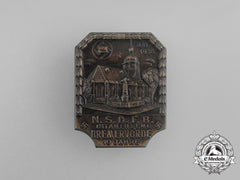 A 1935 10-Year Anniversary Of “Der Stahlhelm” In Bremervörde Badge