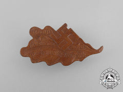 A 1937 Nsdap Tireschen-Kemnath District Meeting Badge