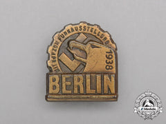 A 1938 “With The Kdf To The Radio Exhibition In Berlin” Badge