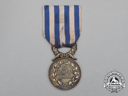 serbia,_kingdom._a_medal_for_military_virtue_bb_3114