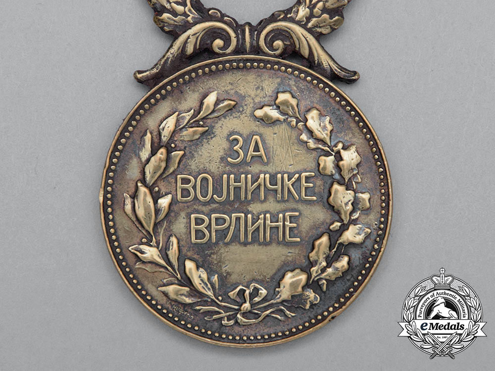serbia,_kingdom._a_medal_for_military_virtue_bb_3115