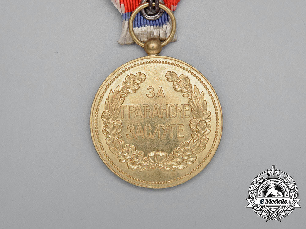 serbia,_kingdom._a_medal_for_civil_merit,1_st_class_gold_grade_bb_3136
