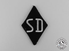 A Mint And Unissued Ss-Security Service Of The Reichsführer Sleeve Diamond