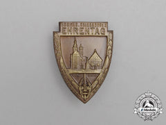 A 1933 Nskov Remembrance Of The Swabian War Veterans & Casualties Badge