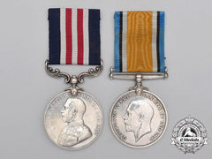Canada. A Military Medal For Machine Gunnery, August 1917