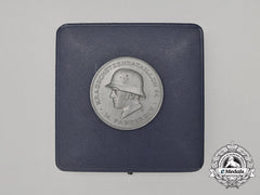 A Mint Cased 14Th Panzer Division Motorcycle Reconnaissance Battalion Medal By Deschler