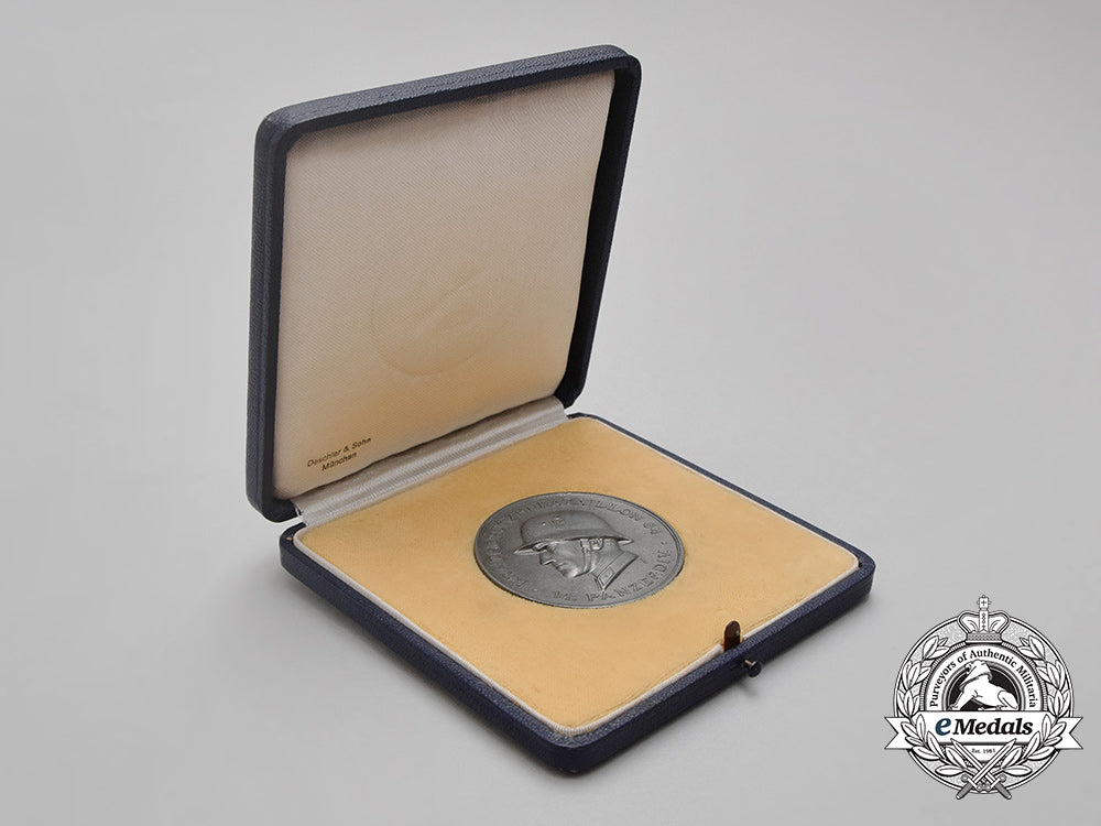 a_mint_cased14_th_panzer_division_motorcycle_reconnaissance_battalion_medal_by_deschler_bb_3562