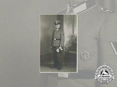 An Early Wehrmacht Studio Photo Of Gefreiter; Sa Badge