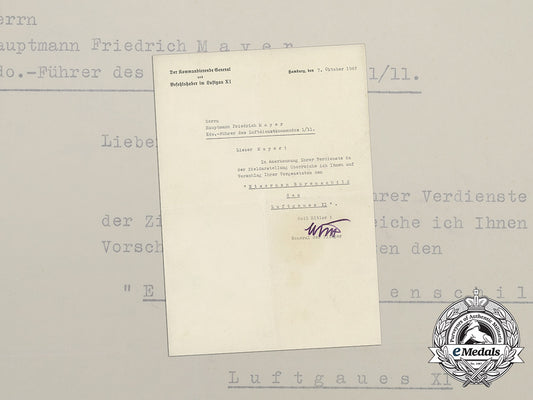 an_iron_honour_shield_of_luftgau_xi_award_document_to_hauptmann_mayer_bb_4024