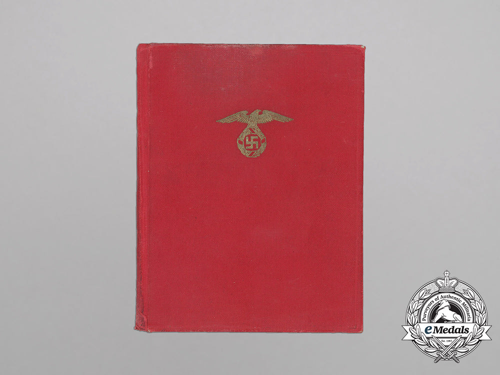 2_nsdap_id_books&3_wartime_photos_to_sa_member_hans_hartmann_bb_4129
