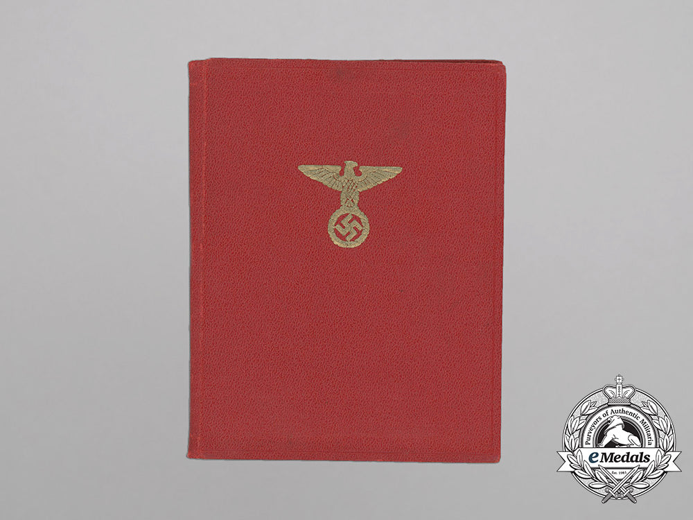 2_nsdap_id_books&3_wartime_photos_to_sa_member_hans_hartmann_bb_4134