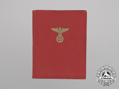 2_nsdap_id_books&3_wartime_photos_to_sa_member_hans_hartmann_bb_4134