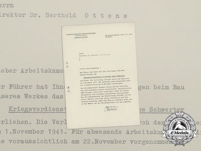 a_war_merit_cross2_nd_class_award_document_to_director_ottens_of_state_fuel_company_bb_4171