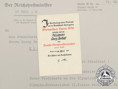 an_olympic_honour_badge_award_document_to_georg_berthold_bb_4205