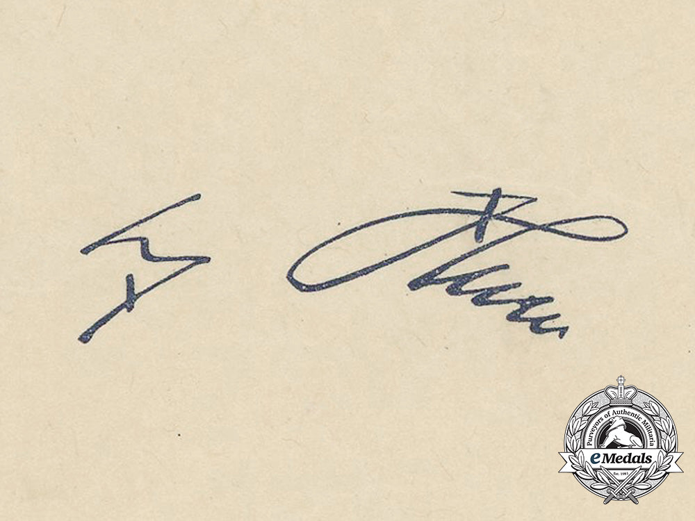 germany,_heer._a_hungarian_merit_order_award_document_to_lieutenant_colonel_hans-_ludwig_müller_bb_4240