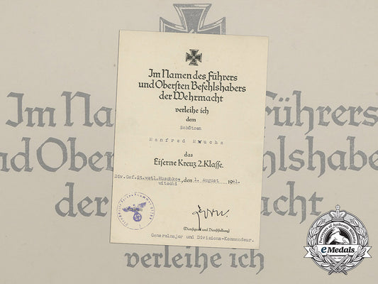an_iron_cross2_nd_class_award_document_signed_by_commander_hans_zorn_bb_4247
