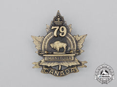 A First War 79Th Infantry Battalion "Manitoba Battalion" Cap Badge