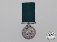 A Colonial Auxiliary Forces Long Service Medal To Quartermaster & Honorary Major David Robertson