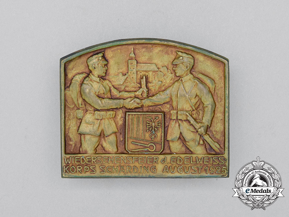 a1925_reunion_celebration_of_the_edelweiss_korps_schäding_badge_bb_4364