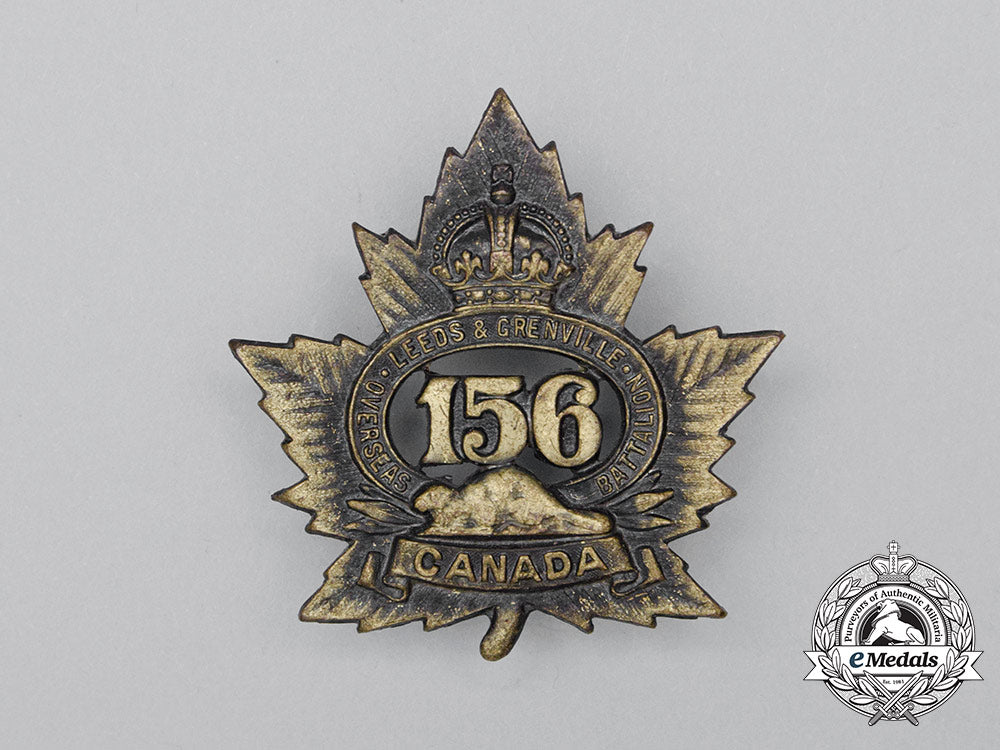 a_first_war156_th_infantry_battalion"156_th_leeds_and_grenville_battalion"_cap_badge_bb_4388