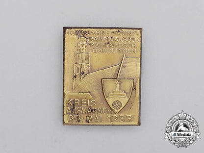 a1937_kyffhäuser_league100-_years_of_soldier_comradery_in_nördlingen_badge_bb_4404