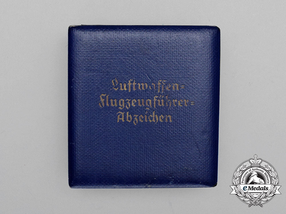 a_fine_early_quality_manufacture_cased_luftwaffe_pilot’s_badge_by_wilhelm_deumer_bb_4422