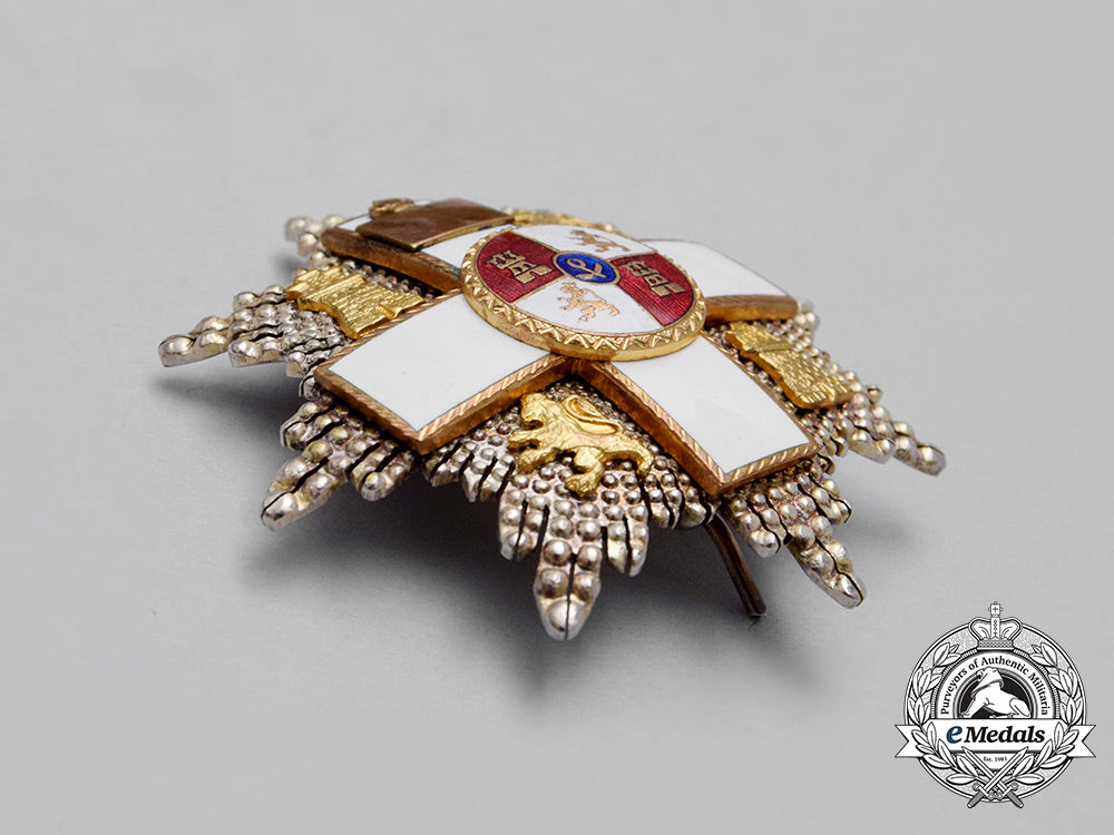 a_spanish_order_of_military_merit_with_white_distinction;4_th_class_breast_star_bb_4522