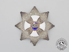 An Order Of The Crown Of Italy; Grand Officer Breast Star With Arabic Script
