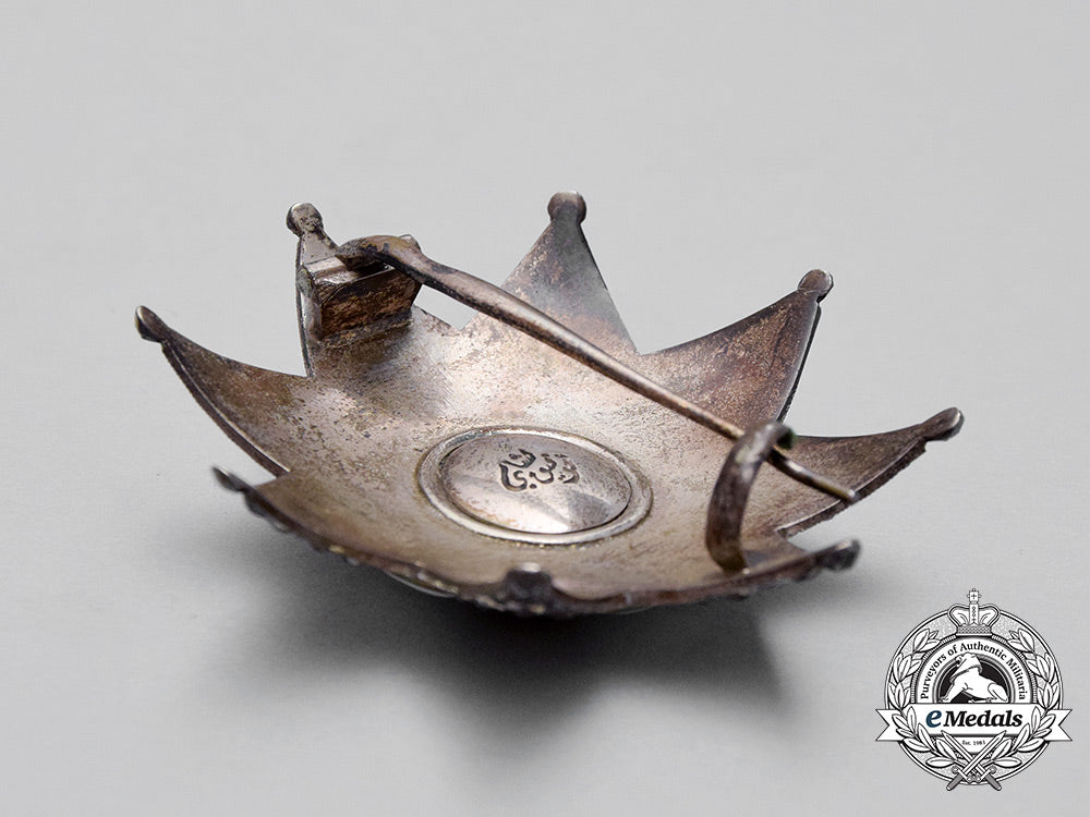 an_order_of_the_crown_of_italy;_grand_officer_breast_star_with_arabic_script_bb_4556