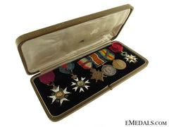 The Great War C.b., C.m.g. Group Of Six Awarded To Brigadier-General E. C. F. Gillespie