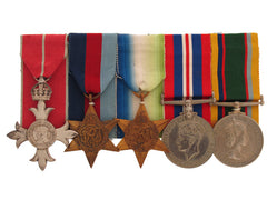 Wwii Mbe Group - Lt. Commander Rnr